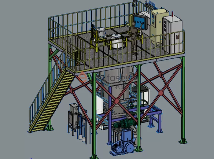 Оборудование для распыления газа для индукционной плавки электродов